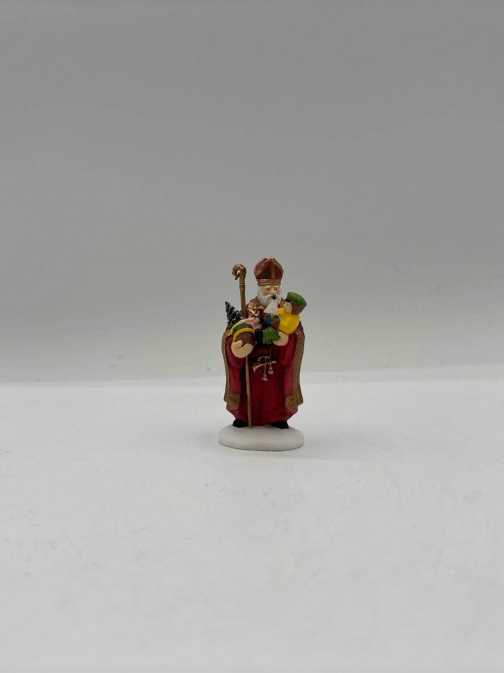 Department 56 1998 Vintage HVC Alpine Village Series St. Nicholas 56203 Retired